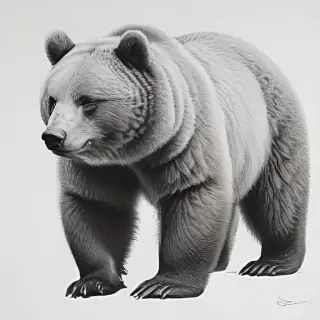 drawings of bears