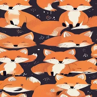 cute fox backgrounds