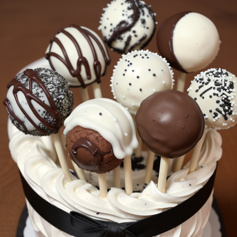 cookies and cream cake pops