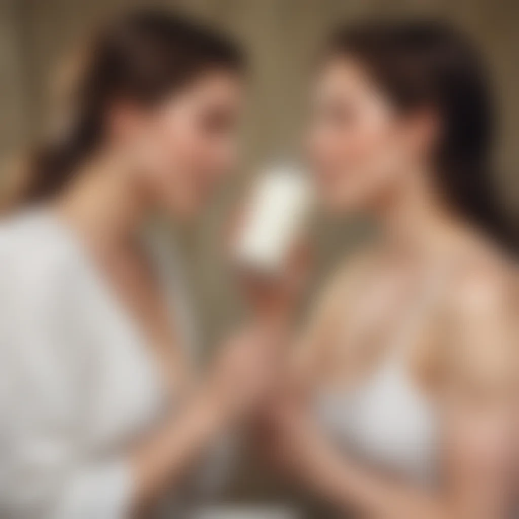 lesbians drinking milk