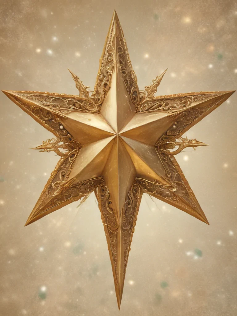 christmas star clipart