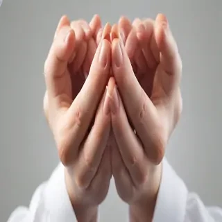 prayer hands transparent background