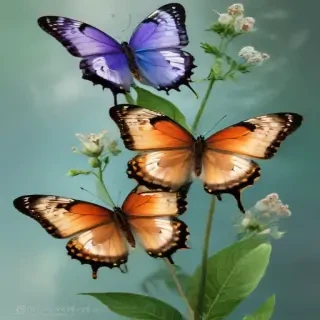 butterflies png transparent