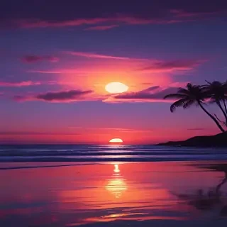 aesthetic sunset wallpapers