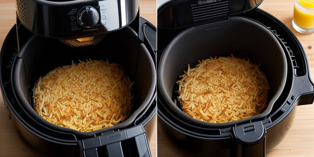 hash brown air fryer time