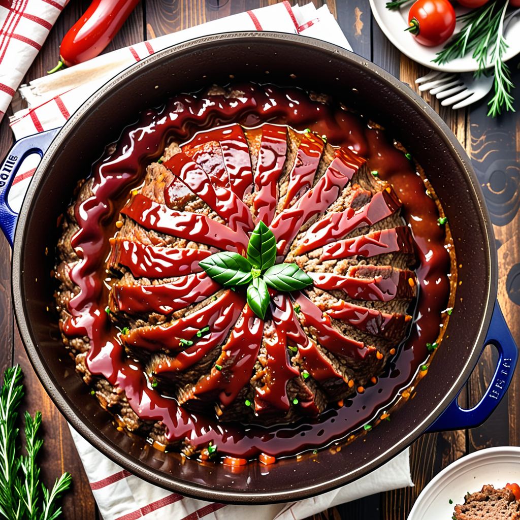 meatloaf in a dutch oven