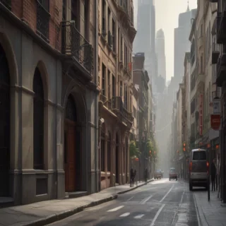 city street background