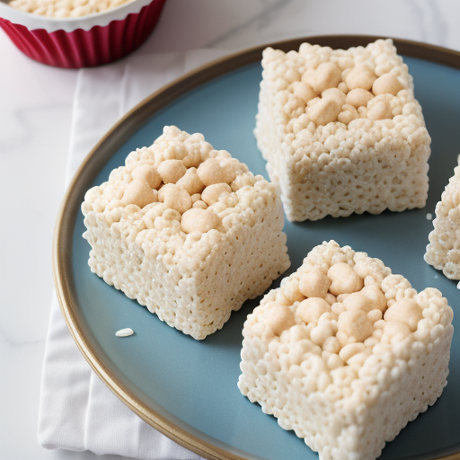 rice krispie treats with fluff
