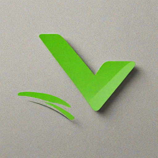 green check mark