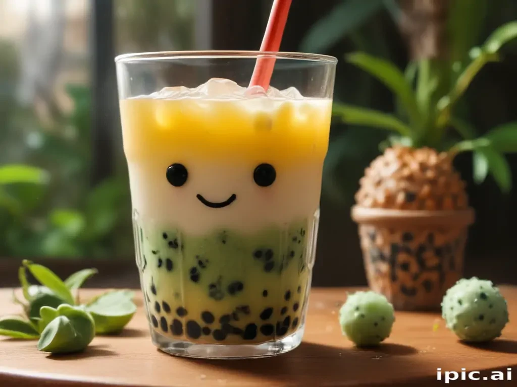 boba tea cute