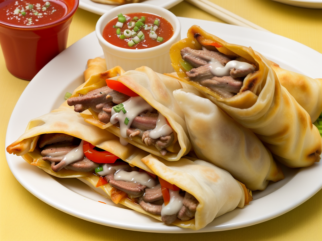 cheese steak egg rolls near me