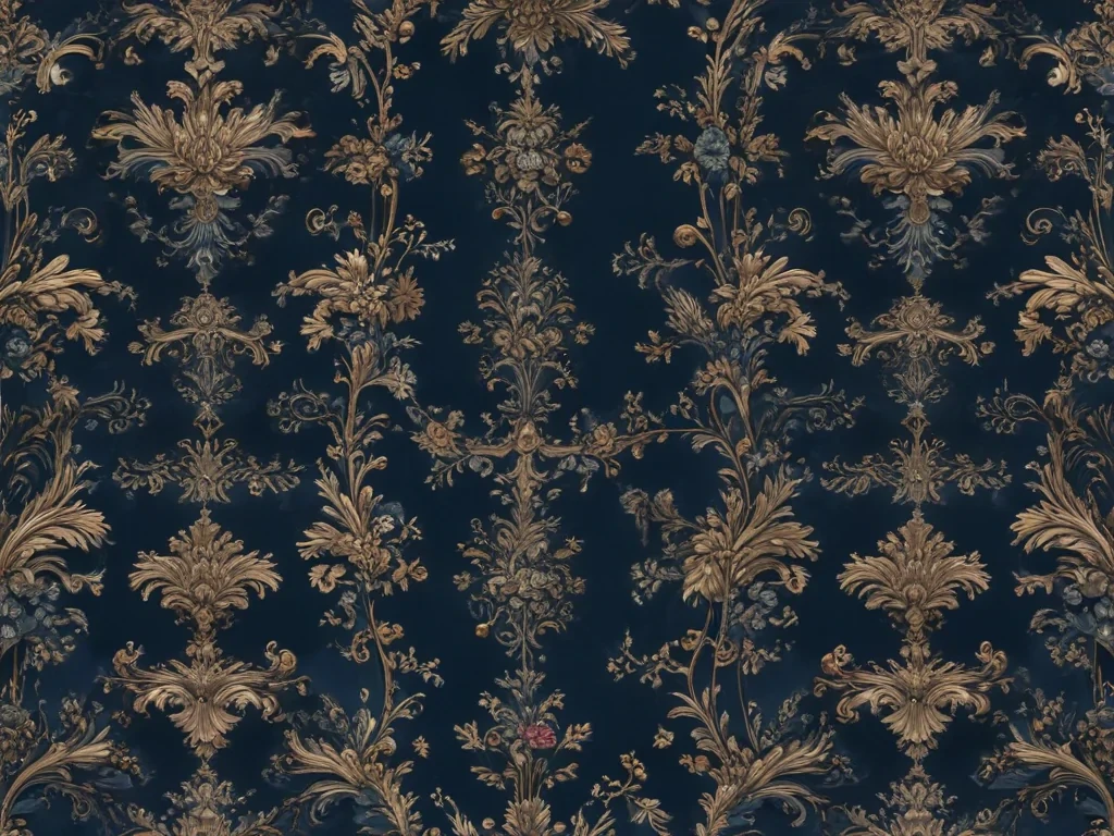 vintage dark blue aesthetic wallpaper