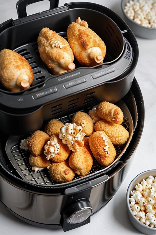 how to cook frozen popcorn chicken in air fryer