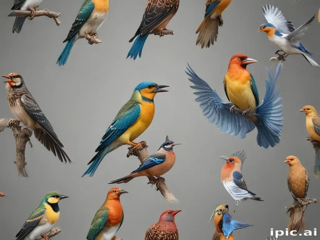 birds transparent background