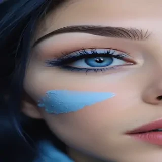 blue aesthetic photos