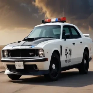 police car wallpaper