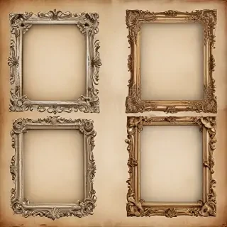 vintage frames png
