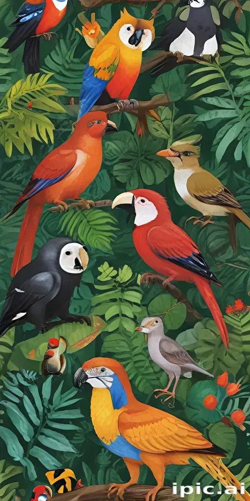 rainforest animals
