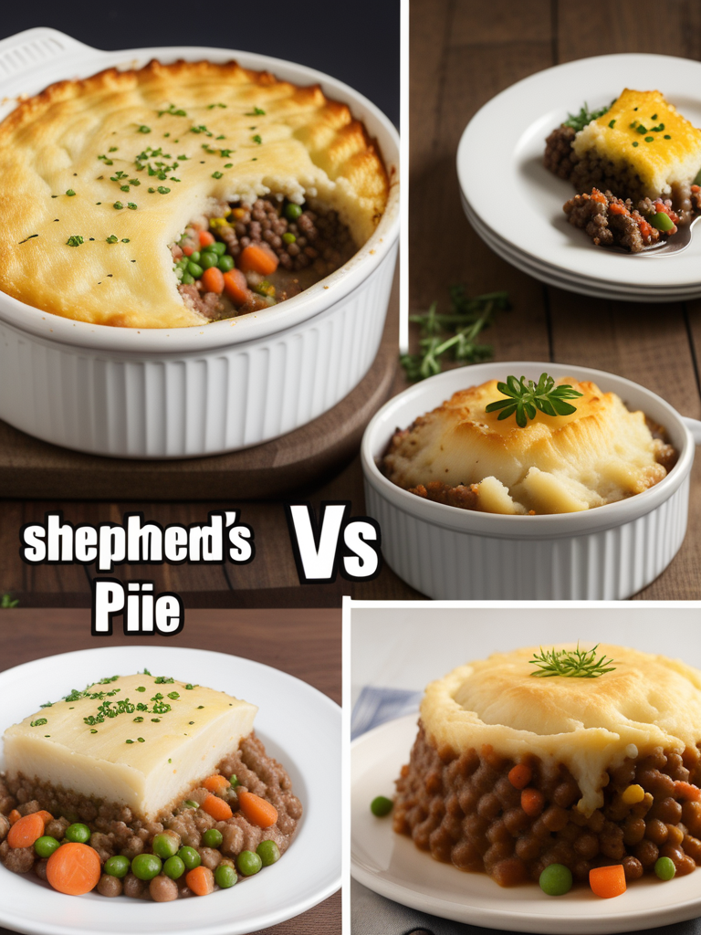 shepherd's pie vs cottage pie