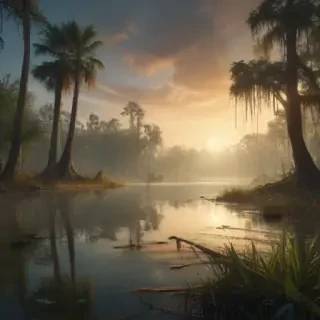 swamp background
