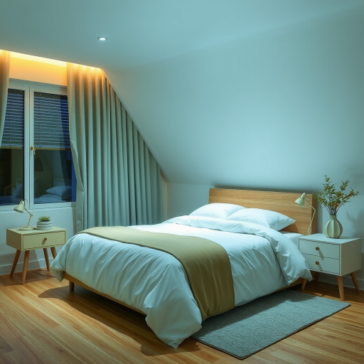 background of a bedroom