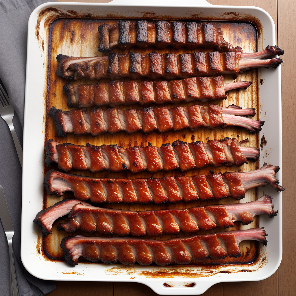 side dish with ribs crossword