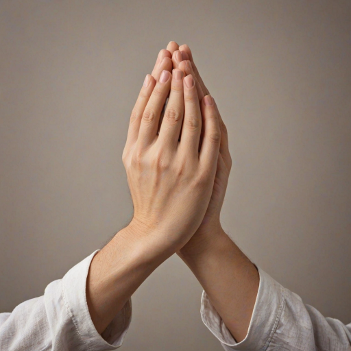 pray hands png