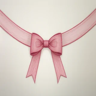 ribbon banner drawing