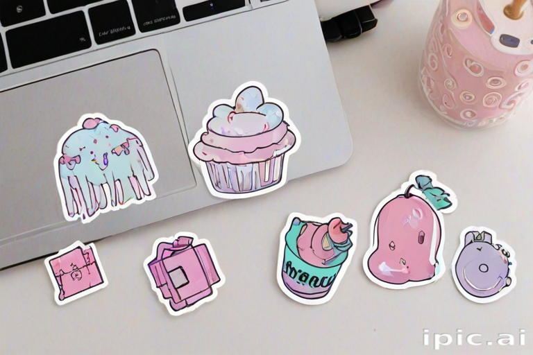 aesthetic transparent stickers