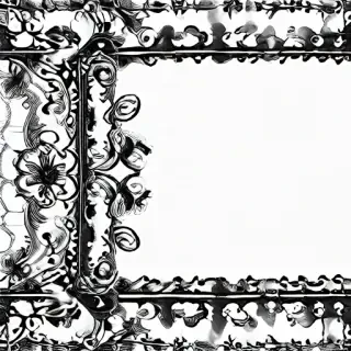 border clip art black and white