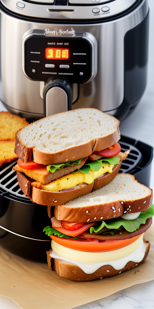 how to reheat sandwich in air fryer