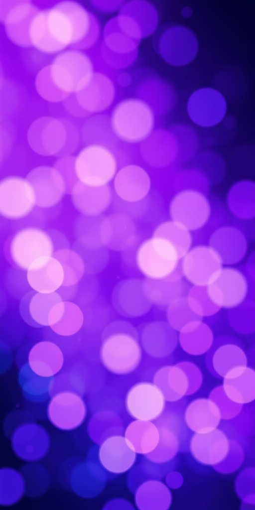 Create a vivid, high-resolution abstract background with purple and blue bokeh effects, capturing fine particles of light; use a DSLR camera with a 50mm f/1.8 lens, aperture at f/2.8, shutter speed 1/100 sec, ISO 200, focusing on a slight depth of field to enhance the ethereal quality.