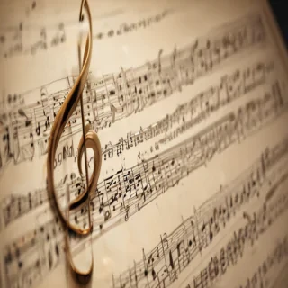 music notes transparent