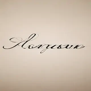 laura in cursive