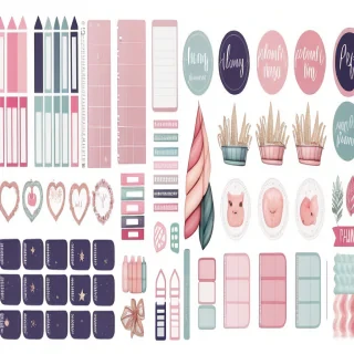 planner stickers png