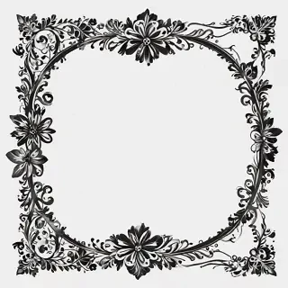 border clip art black and white