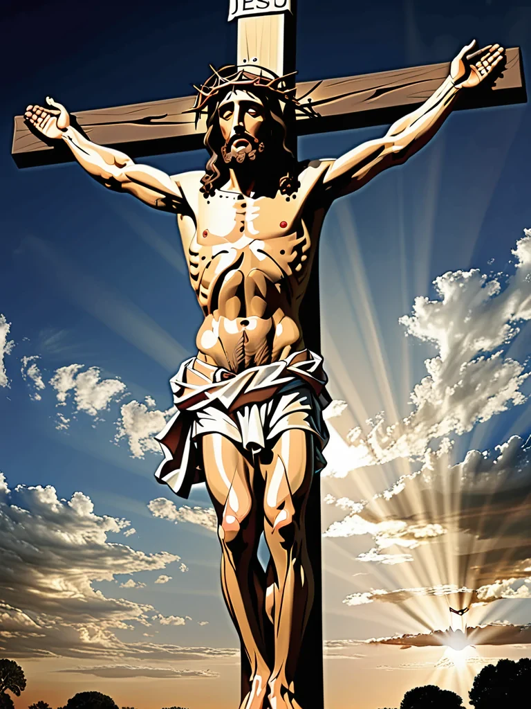 jesus on the cross image