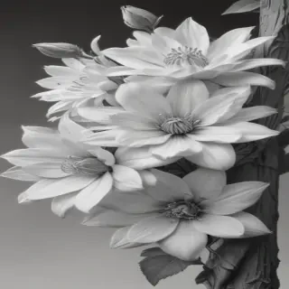 pencil drawings of flowers