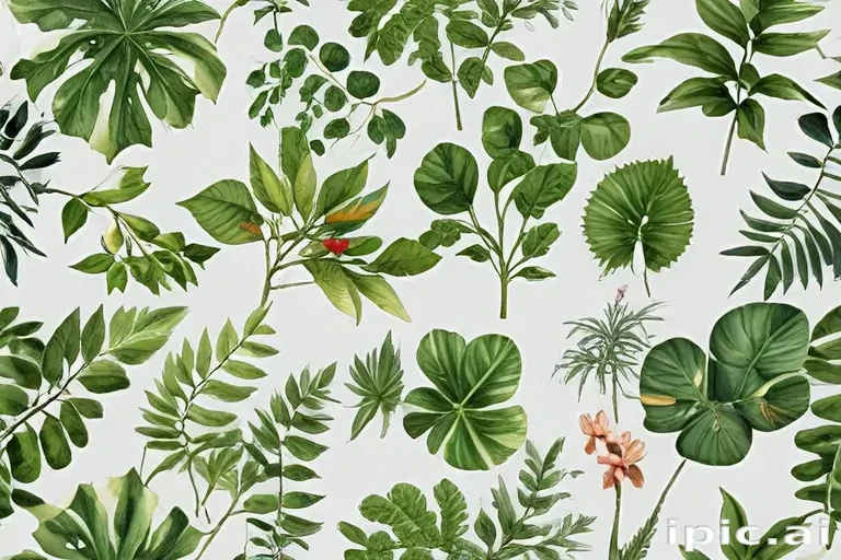 plants transparent background