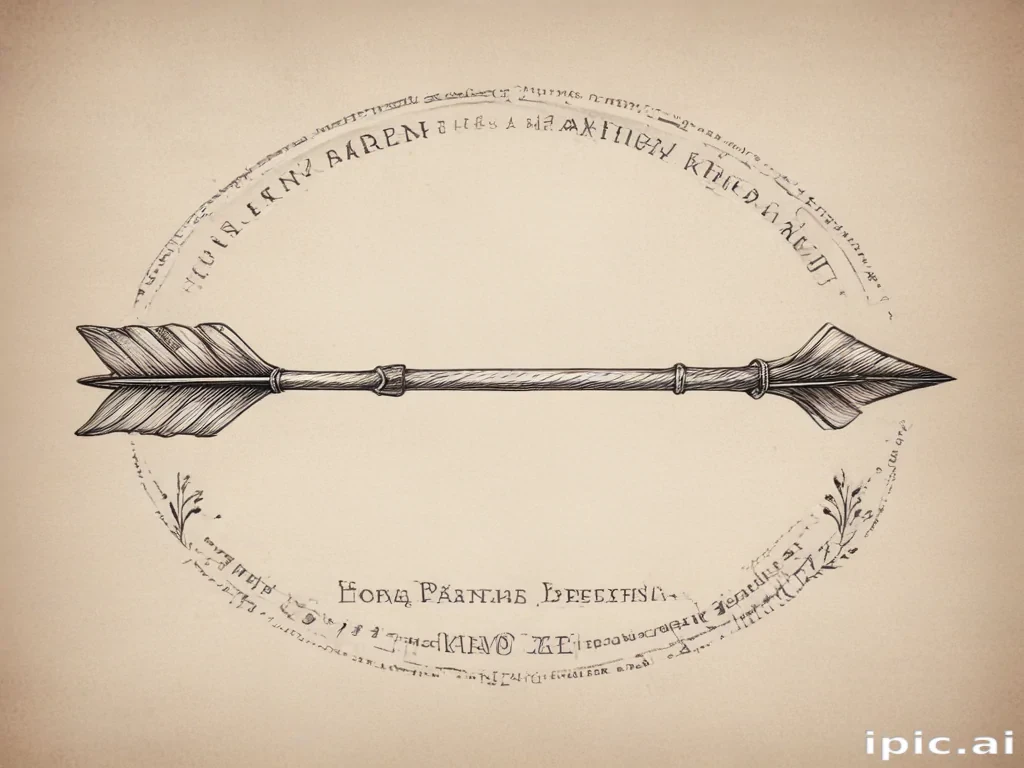 hand drawn arrow