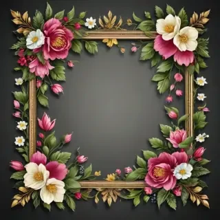 floral frame