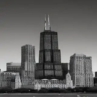 chicago skyline png