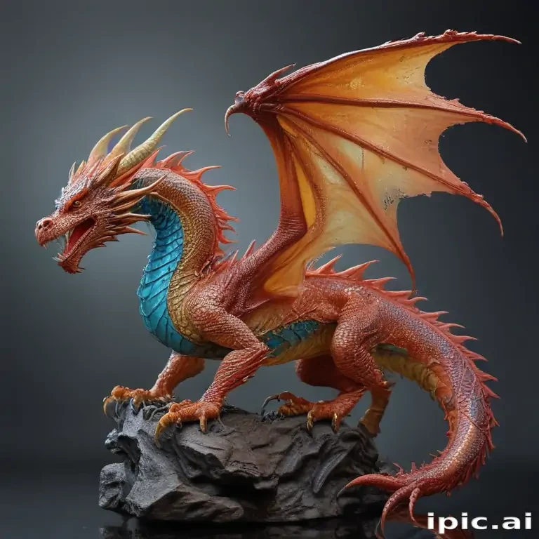 transparent dragon