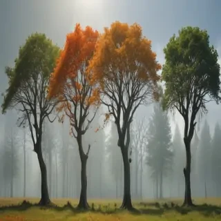 trees transparent
