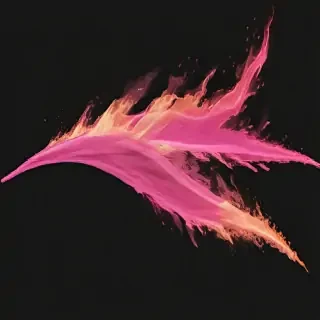 pink flames png