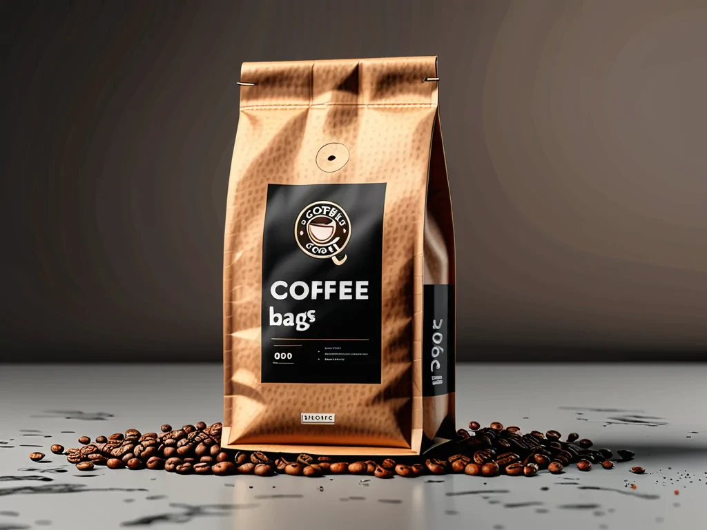 coffee bag mockup