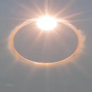 transparent sun