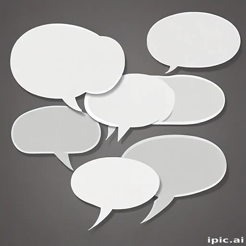 speech bubble clip art