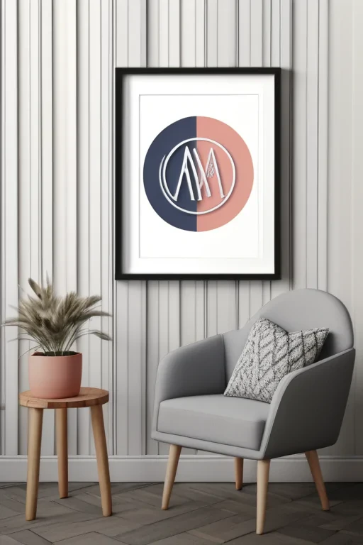 art print mockup