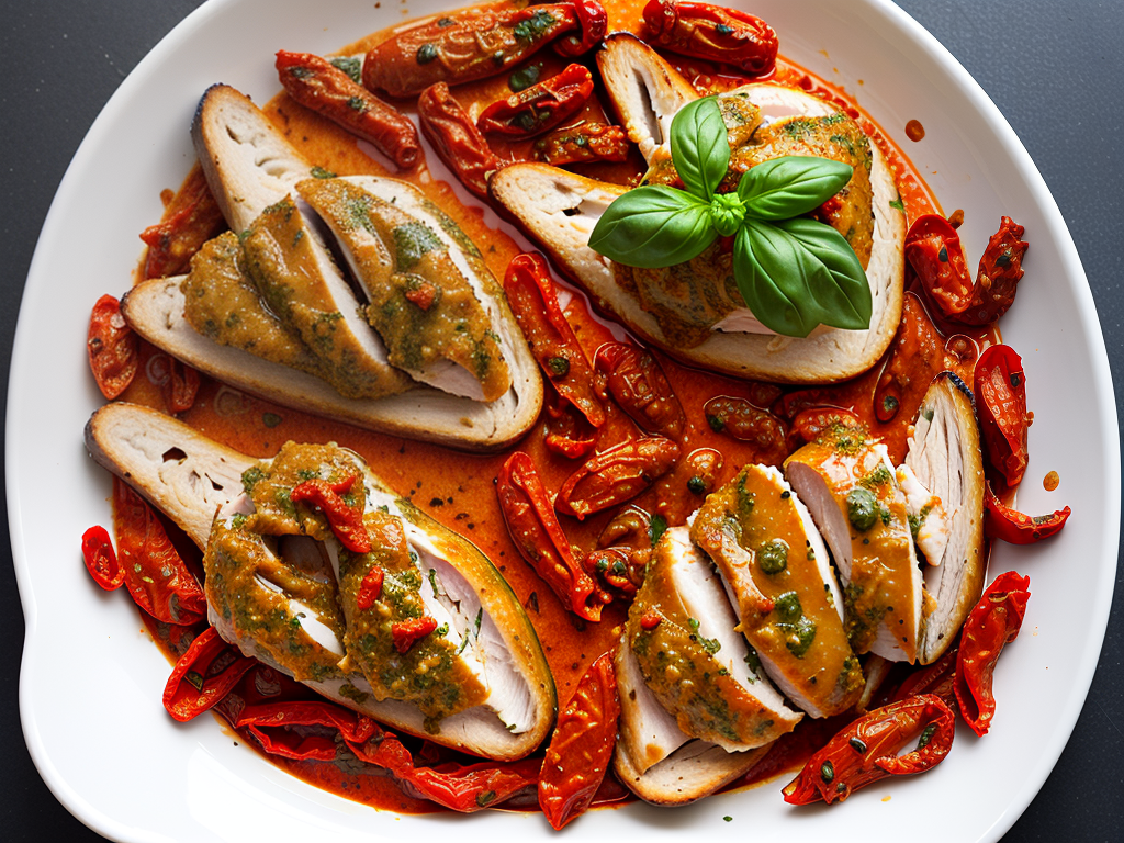 sun dried tomato pesto chicken